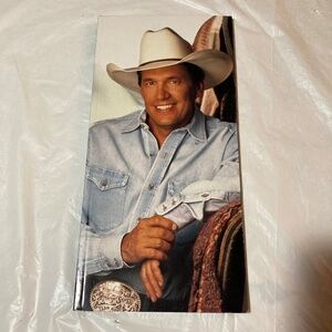1995 George Strait “Strait Outta the Box” Booklet From CD Box Set